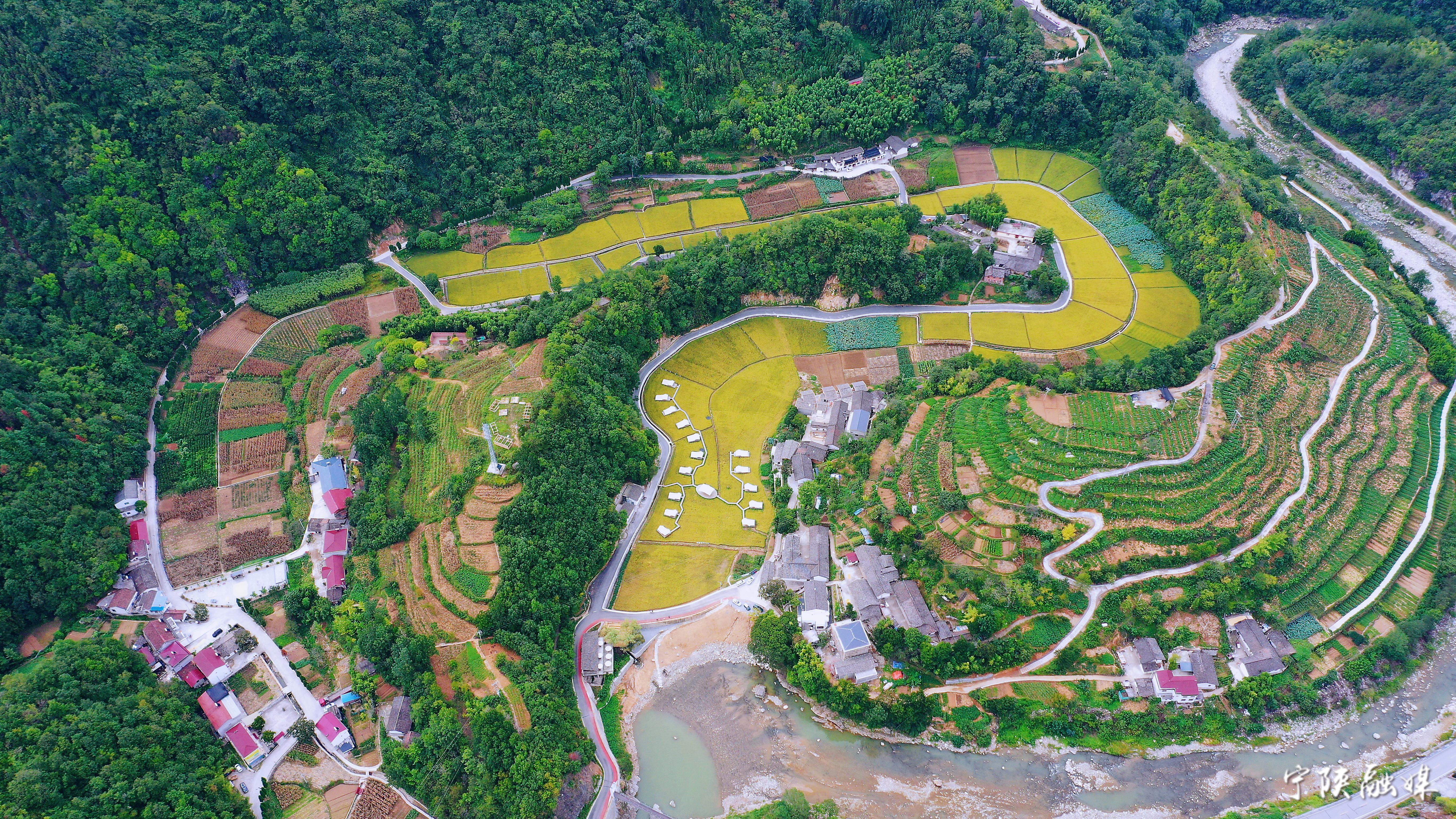 宁陕风景图片